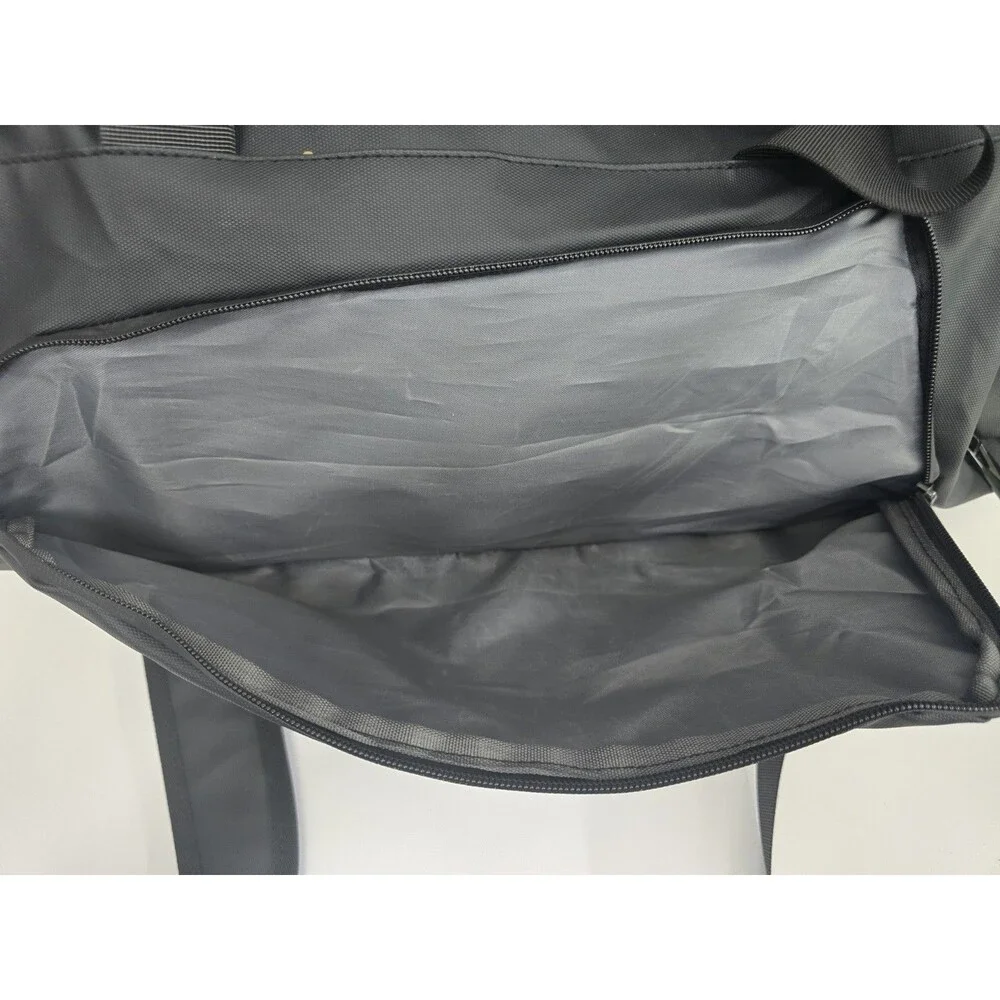 Black Convertible Duffel Backpack